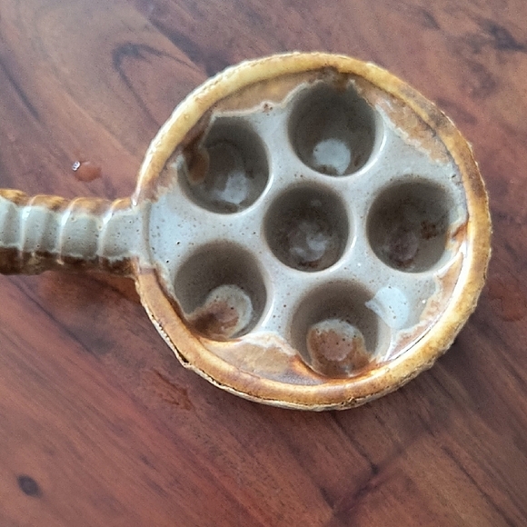 Laurentian Pottery Set Of Four Escargot Dishes - Picture 4 of 6
